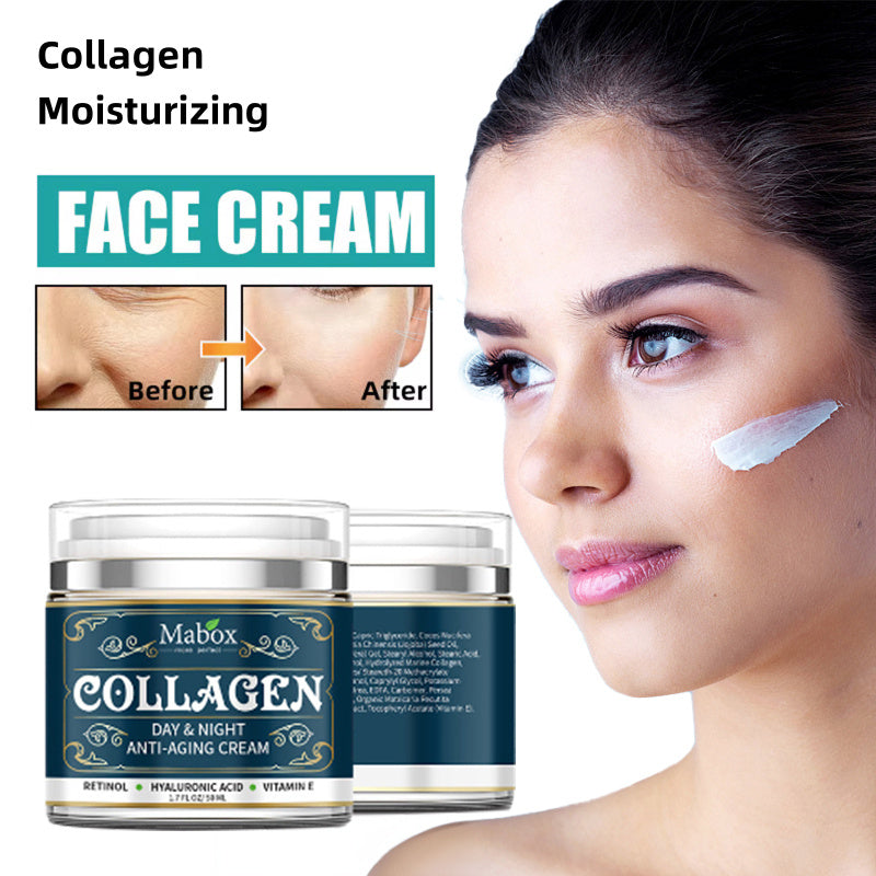 Crema Facial hidratante de colágeno, productos para el cuidado de la piel, crema Facial antienvejecimiento, eliminador hidratante de arrugas