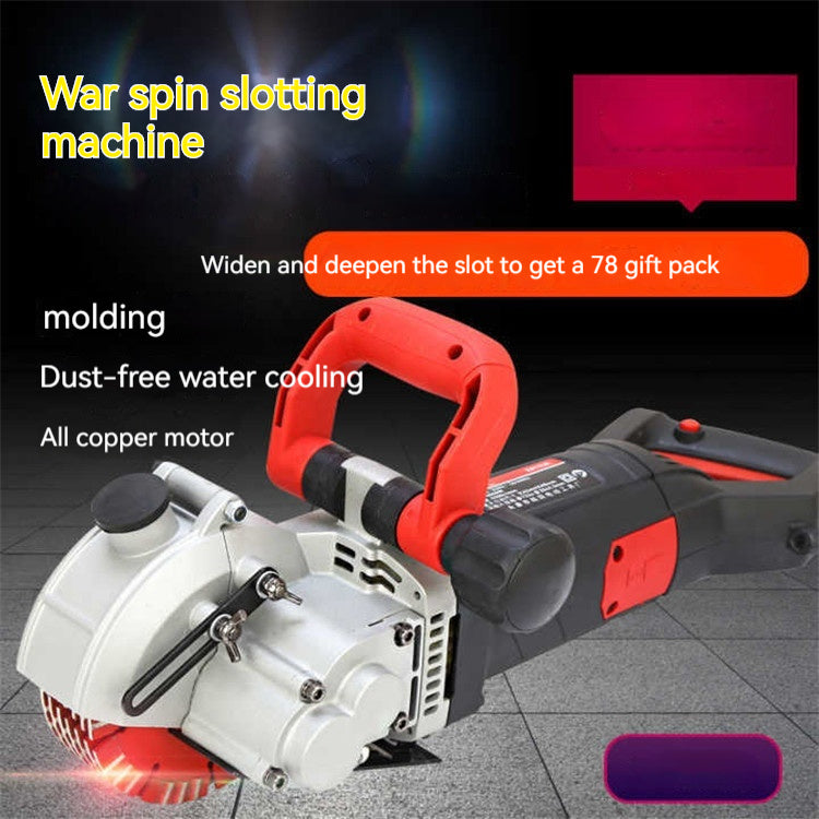 Slotting Machine One-time Molding Dust-free Water And Electricity Installation