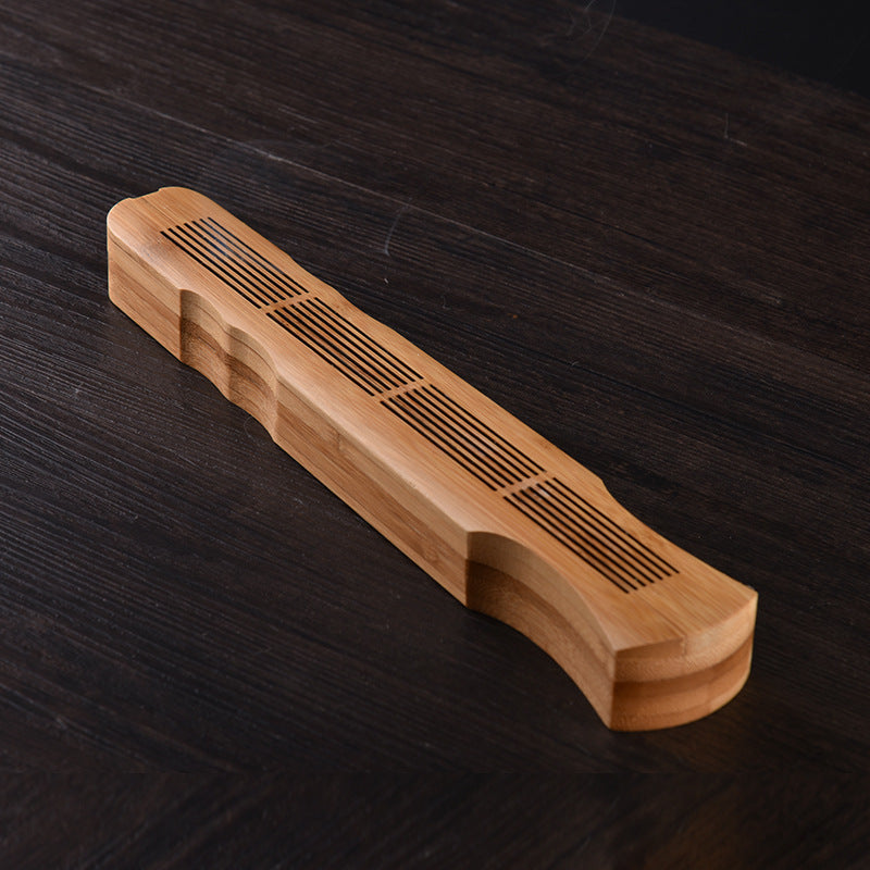 Bamboo Lying Incense Burner Sandalwood Household Incense Stick Hollow Incense Burner Seat