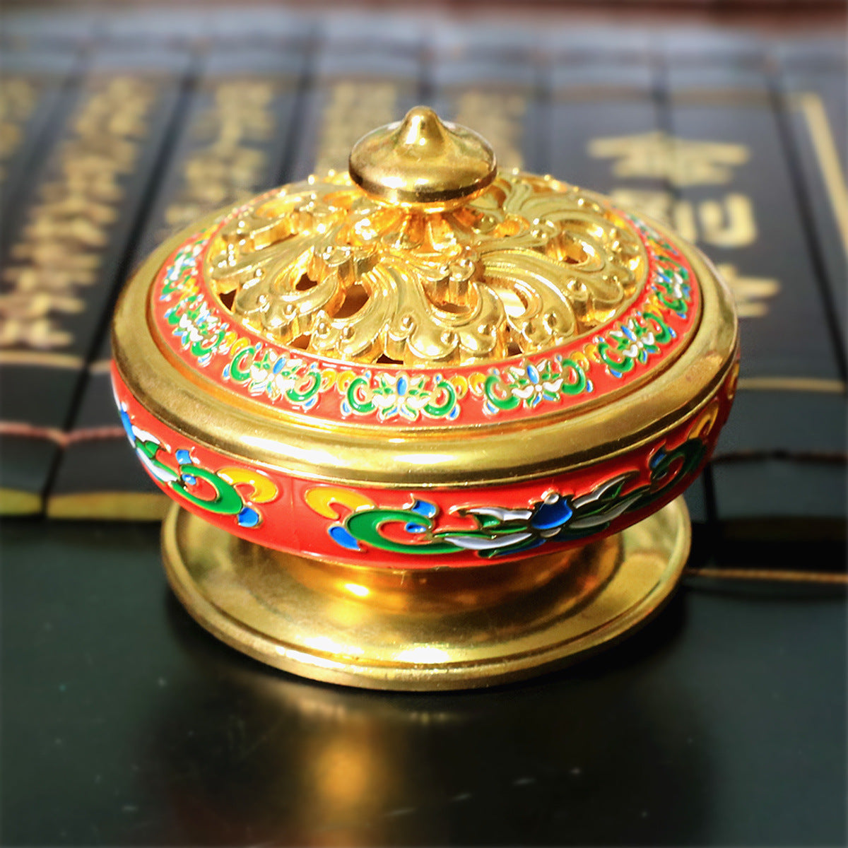 Ancient Alloy Incense Burner, Home Incense Burner Ornaments, Buddhist Supplies Wholesale