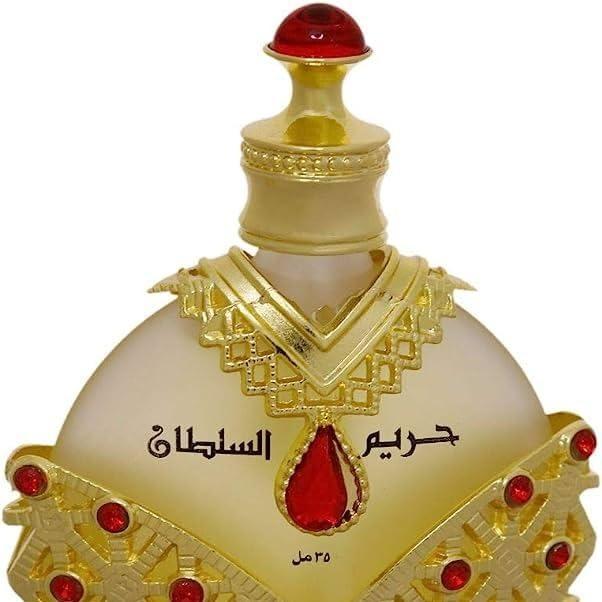 KHADLAJ PERFUMES Hareem Al Sultan Gold Concentrated Perfume Oil For Unisex, 1.18 Ounce*shipping to US,UK, Germany,France, Italy only