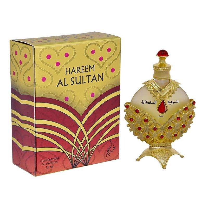 KHADLAJ PERFUMES Hareem Al Sultan Gold Concentrated Perfume Oil For Unisex, 1.18 Ounce*shipping to US,UK, Germany,France, Italy only