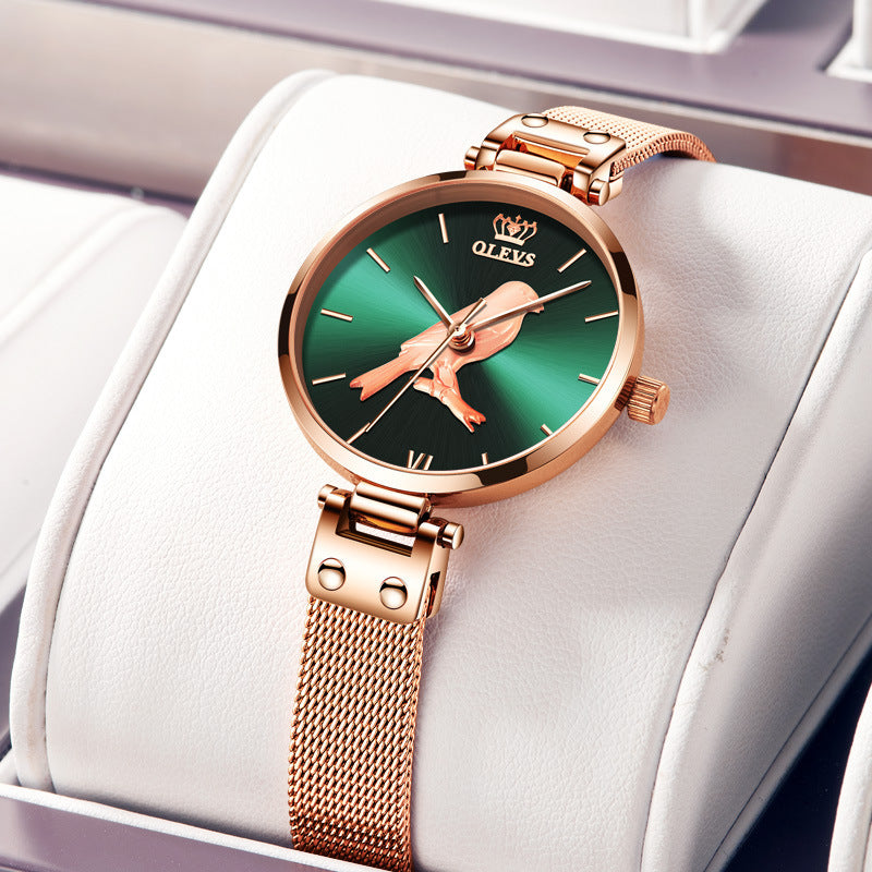 Ultra-thin quartz watch ladies