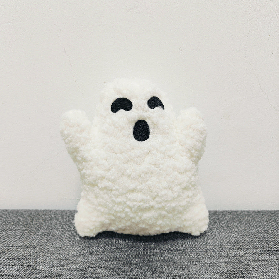 Nuevo Gus el fantasma con almohada de calabaza calabaza de Halloween muñeco de fantasmas cojín de felpa accesorios para el hogar regalos