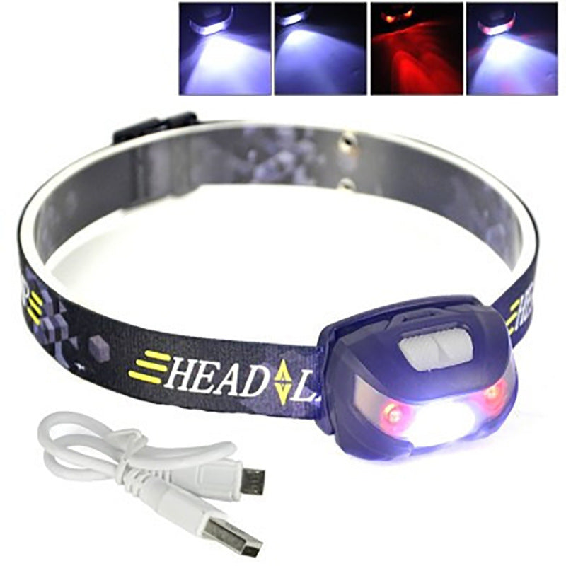 Strong USB Charging Night Fishing Headlights