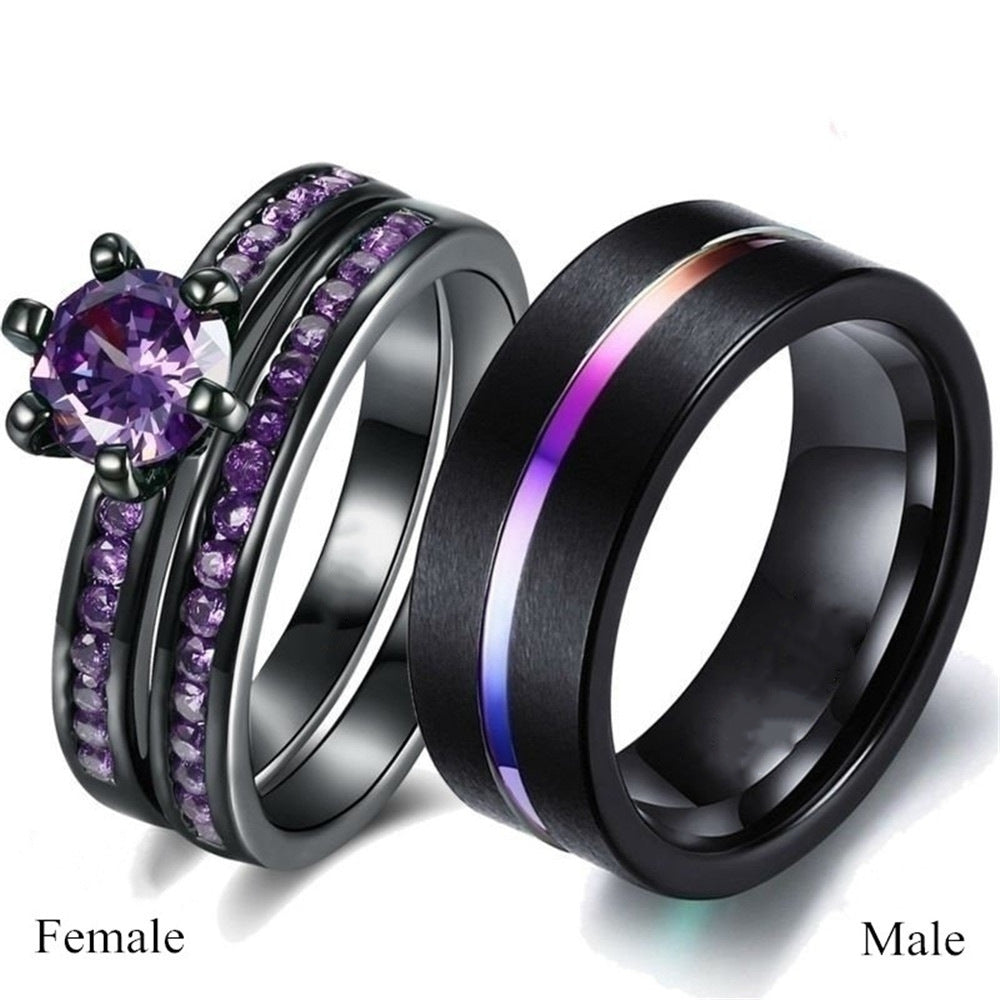 Lovers Purple Ring*Shipping to US only