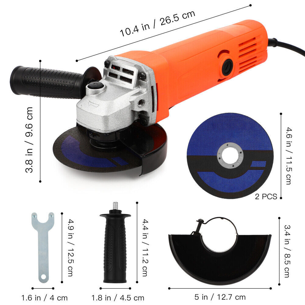 Electric Angle Grinder Heavy Duty Cutting Grinding*Shipping to UK only