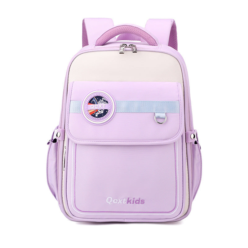 Children's British Style Burden Relief Spine Protection Girl Lightweight Schoolbag