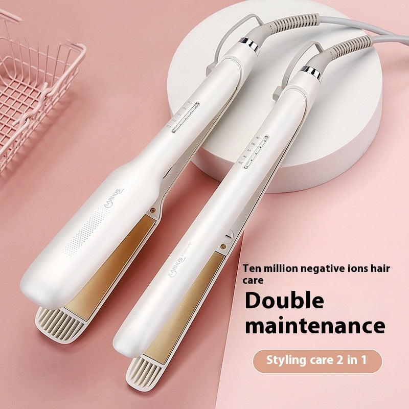 Hair Curler And Straightener Dual-use Electric Hair Straightener Does Not Hurt Hair Straightener