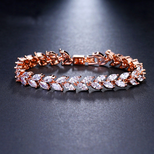 Fashion horse eye zircon bracelet*Shipping to US only