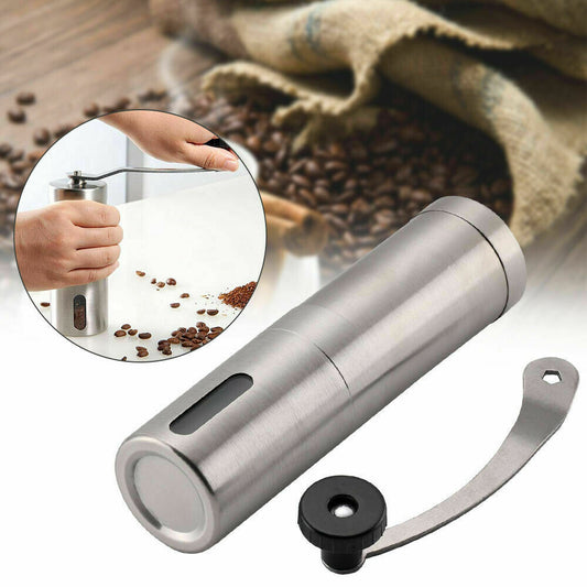 Hand Crank Pepper Conical Burr Grinder Coffee Beans Mill Muller Stainless Steel*Shipping to Germany only