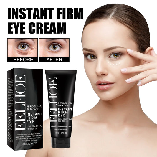 EELHOE Crema reafirmante y reafirmante para ojos que desvanece las líneas finas y las arrugas Reafirma e hidrata la piel Crema hidratante antiarrugas para los ojos