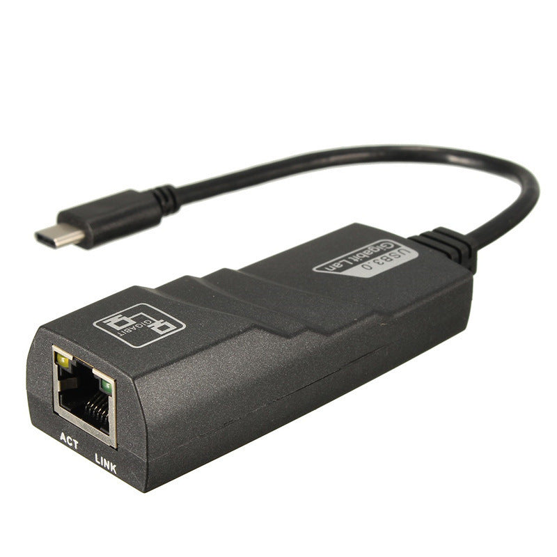 Type-C To RJ45 Gigabit Network Card To USB 3.1 Port*Shipping to US only