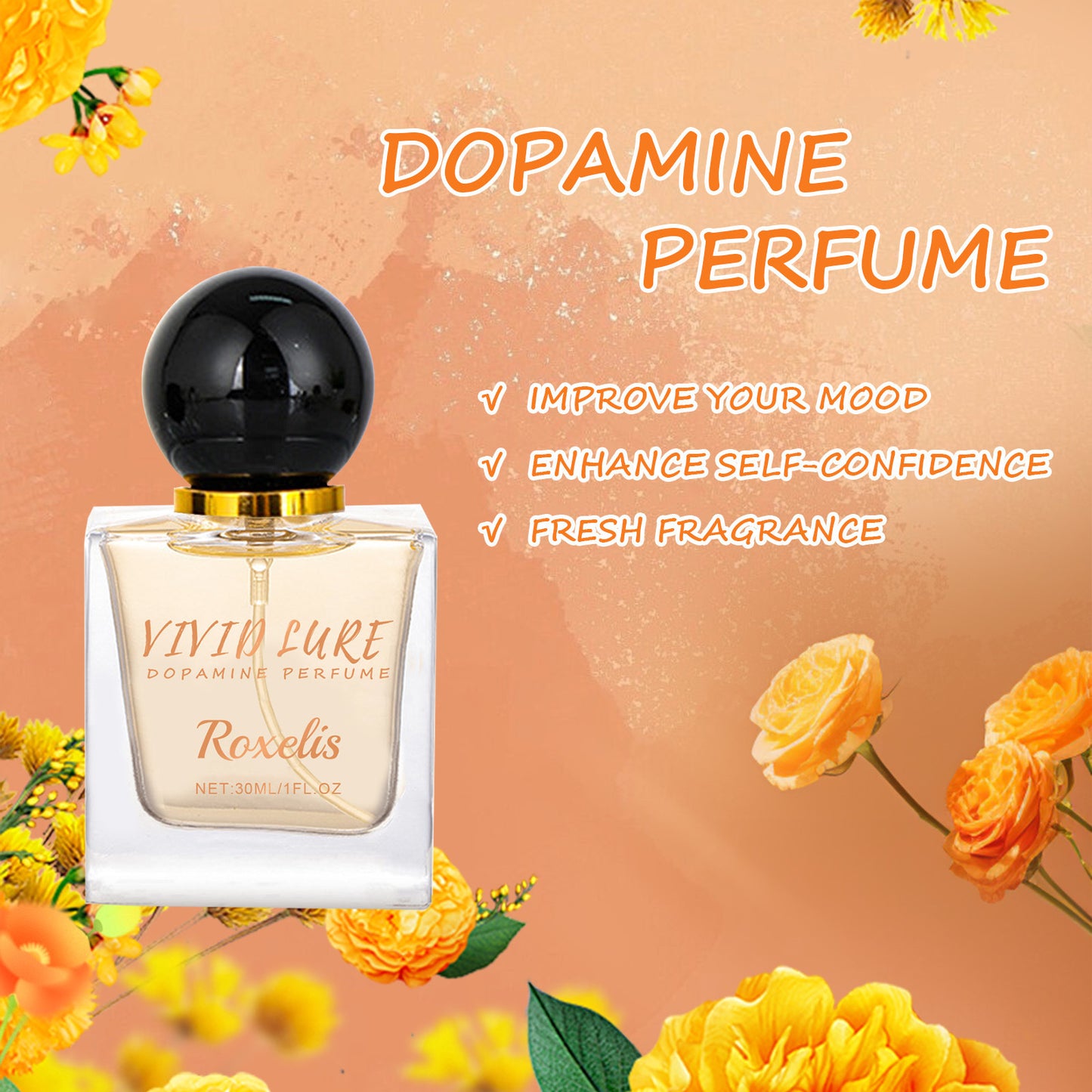 Natural Fragrance Lasting Dopamine Perfume*Shipping to US,UK,Germany, France only