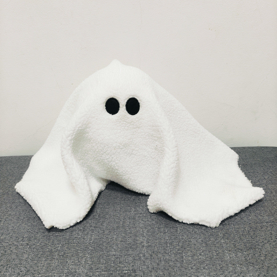 Nuevo Gus el fantasma con almohada de calabaza calabaza de Halloween muñeco de fantasmas cojín de felpa accesorios para el hogar regalos